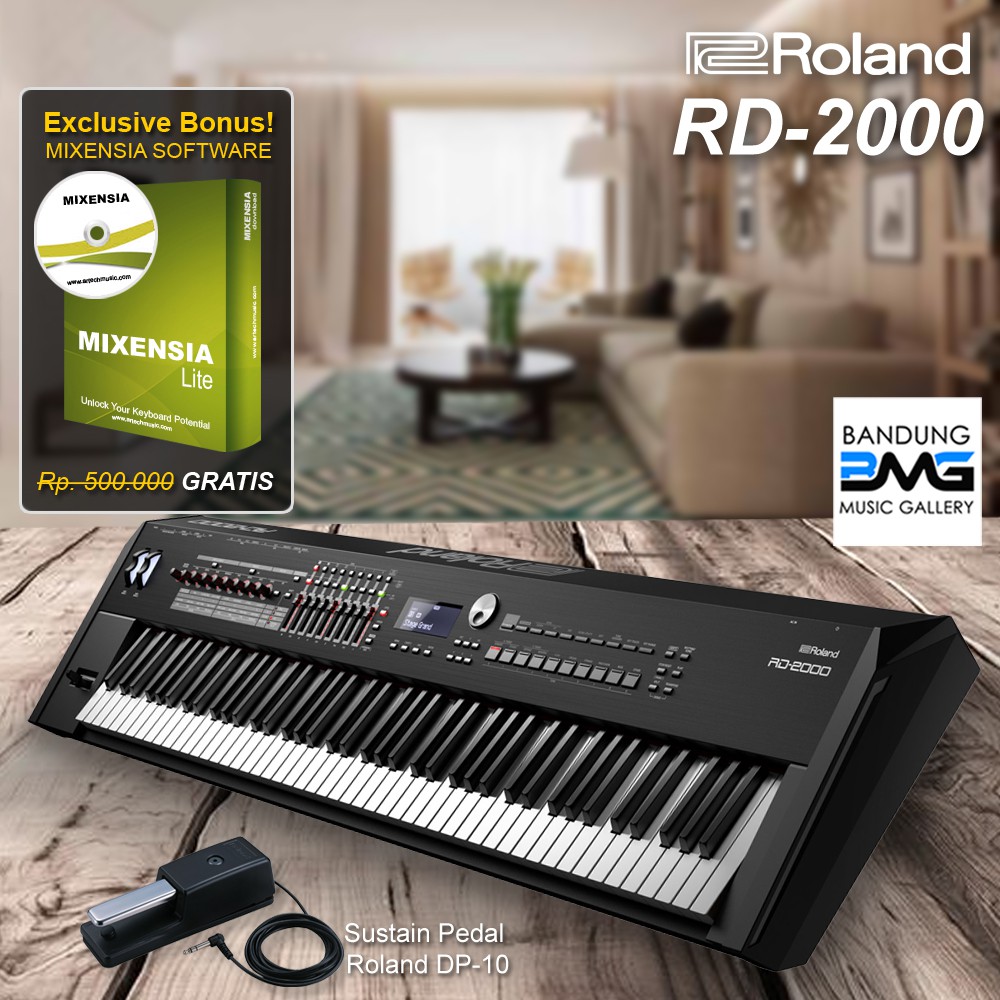 Jual Roland Rd Digital Stage Piano Keyboard Rd Garansi