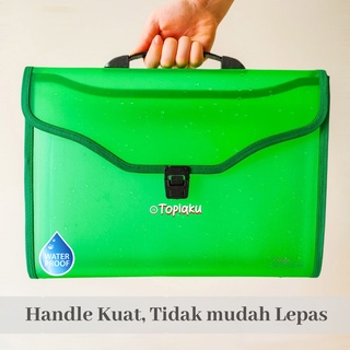 Jual Topla File Folder Document Bag Tas Dokumen File A Isi Sekat