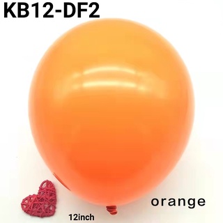 Jual Kb Df Balon Latex Inch Cm Doff Tebal Orange Tangerine