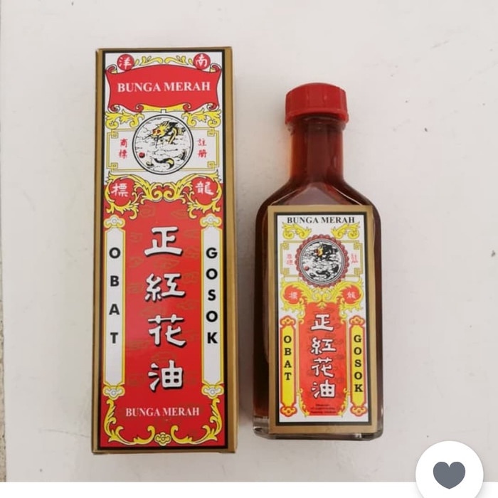 Jual Bunga Merah Red Flower Oil Ml Obat Gosok Minyak Gosok