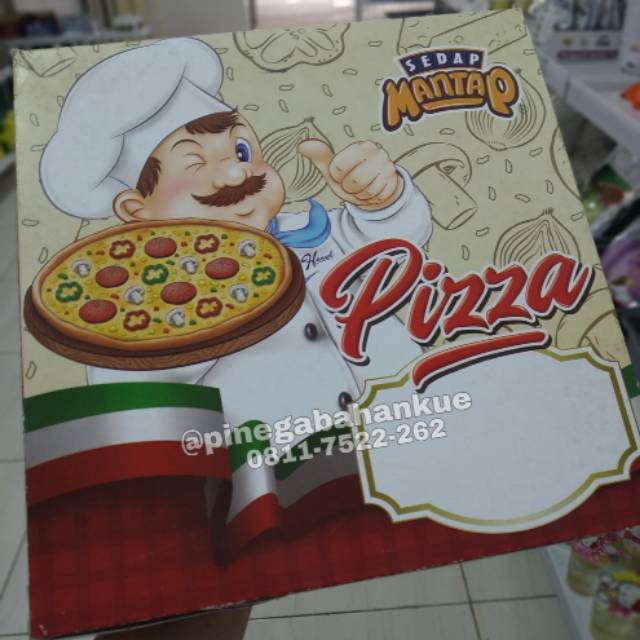 Jual Kotak Dus Pizza Sedap Mantap 10 PCS Indonesia Shopee Indonesia