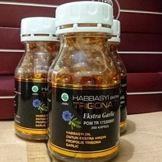 Jual Habbasyi Garlic Oil Plus Propolis Trigona Isi Kapsul