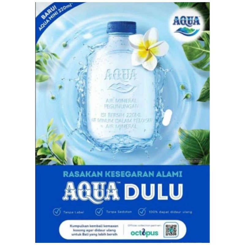 Jual Aqua Botol Mini Ml Kemasan Baru Pcs Carton Limited