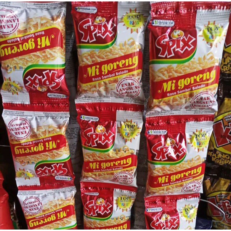 Jual Spix Mie Goreng Renceng Rasa Sambal Balado Netto Bks X Gr