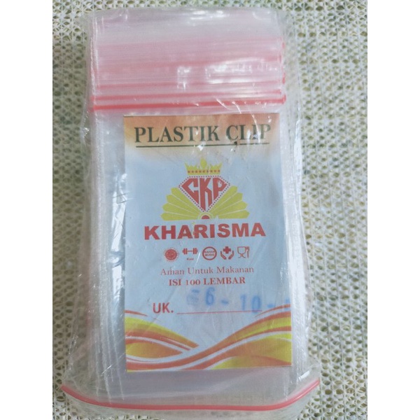 Jual Plastik Klip Kecil X Lembar Ctik Cetik Kharisma Ziplock