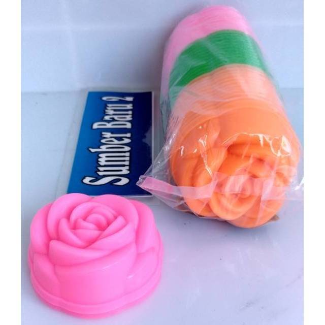 12pcs Cetakan Bolu Kukus Mawar Shopee Indonesia