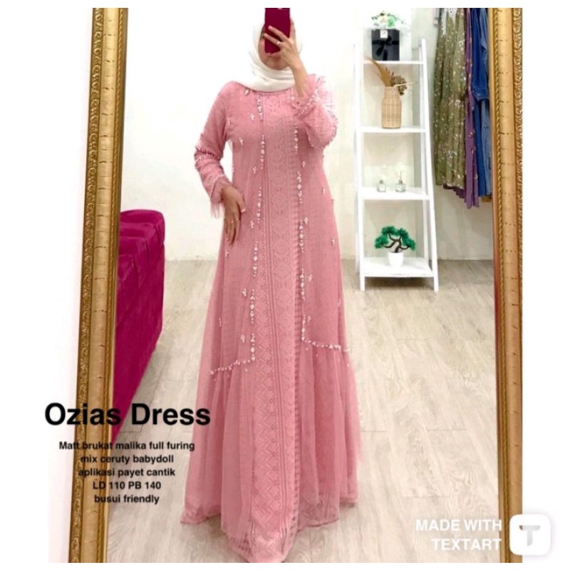 Jual OZIAS MAXI DRESS LABEL MADANI Shopee Indonesia