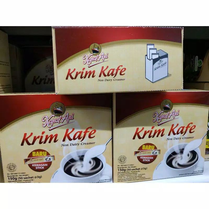 Jual Kapal Api Krim Kafe Sachet X Gr Non Dairy Creamer