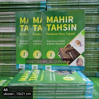 Jual Buku Mahir Tahsin Jilid New A Sc Panduan Ilmu Tajwid Shopee