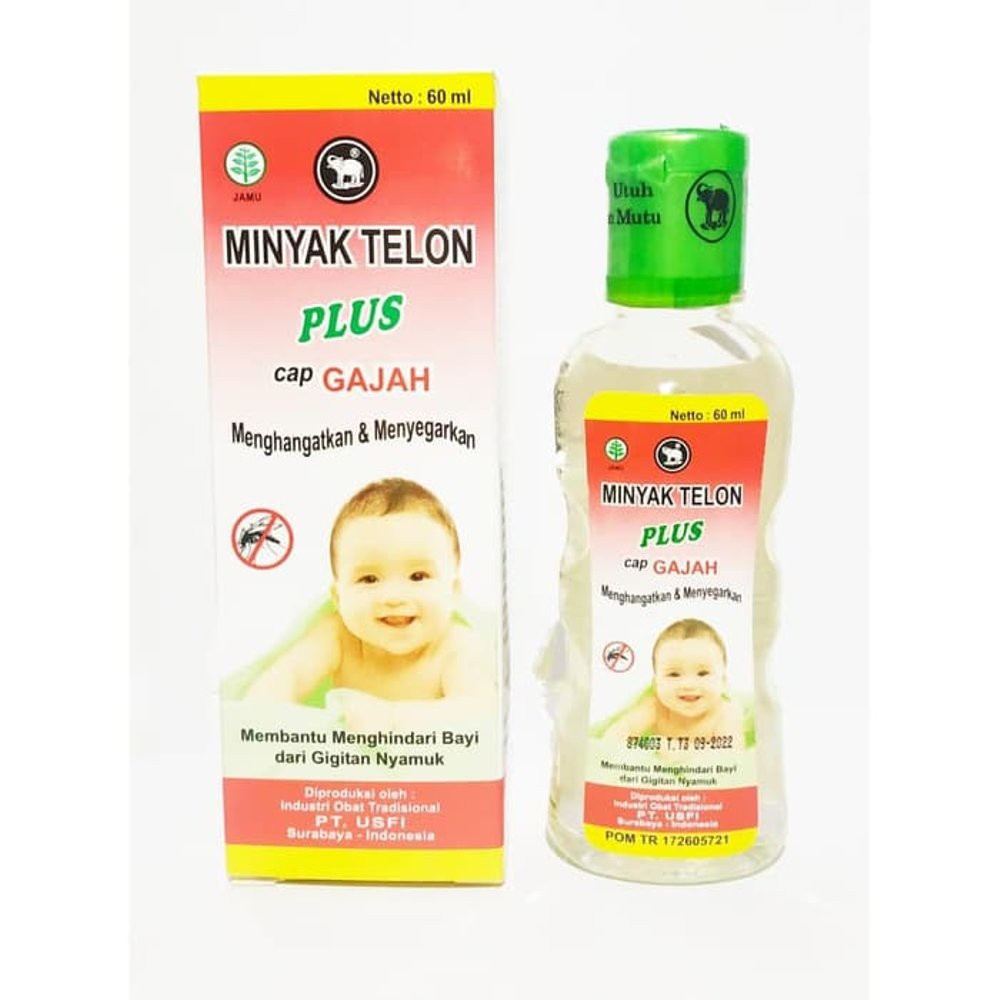 Jual MINYAK TELON PLUS CAP GAJAH 60 Ml Shopee Indonesia