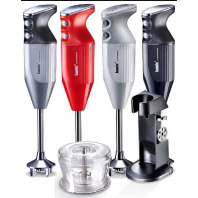 Bamix M160 Original Swiss Hand Blender Red Silver White Shopee