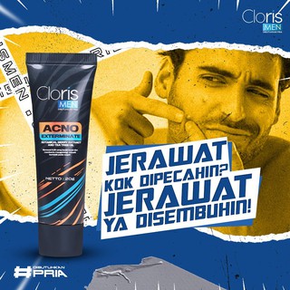 Jual Clorismen Cream Obat Penghilang Treatment Jerawat Acne Batu Pria