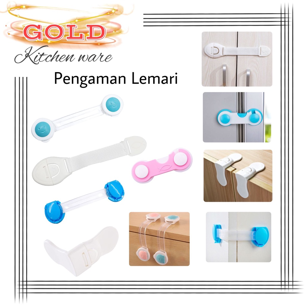 Jual G Kunci Pengaman Pintu Laci Safe Lock Pengait Pintu Lemari