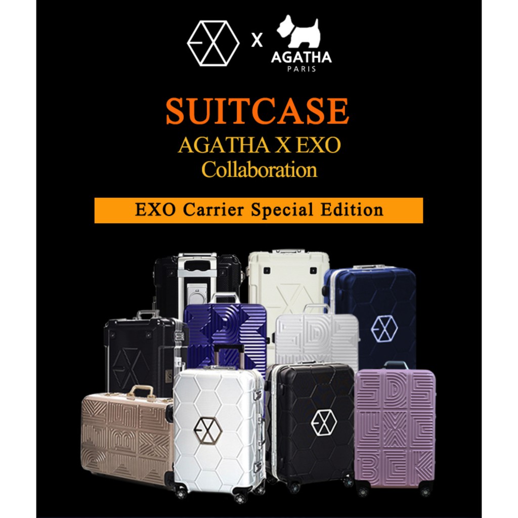 Jual Exo X Agatha Luggage Indonesia Shopee Indonesia