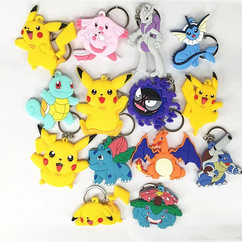 Jual Gantungan Kunci Pokemon Keychain Aksesoris Tas Pikachu Charizard