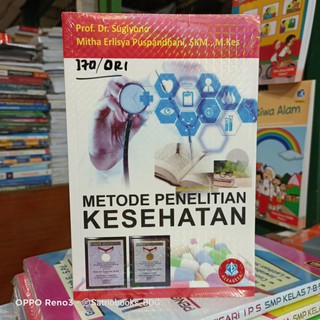 Jual Buku Ori Metode Penelitian Kesehatan Prof Dr Sugiyono Original