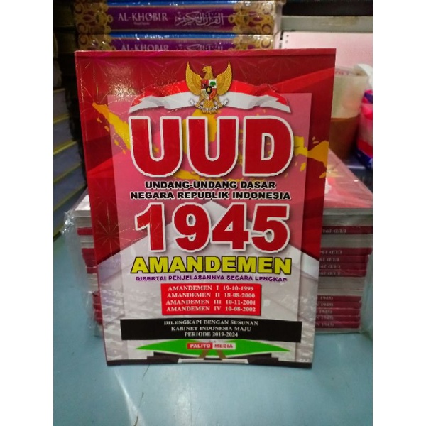 Jual Buku Undang Undang Dasar Uud Dasar Dan Amandemen Ukuran