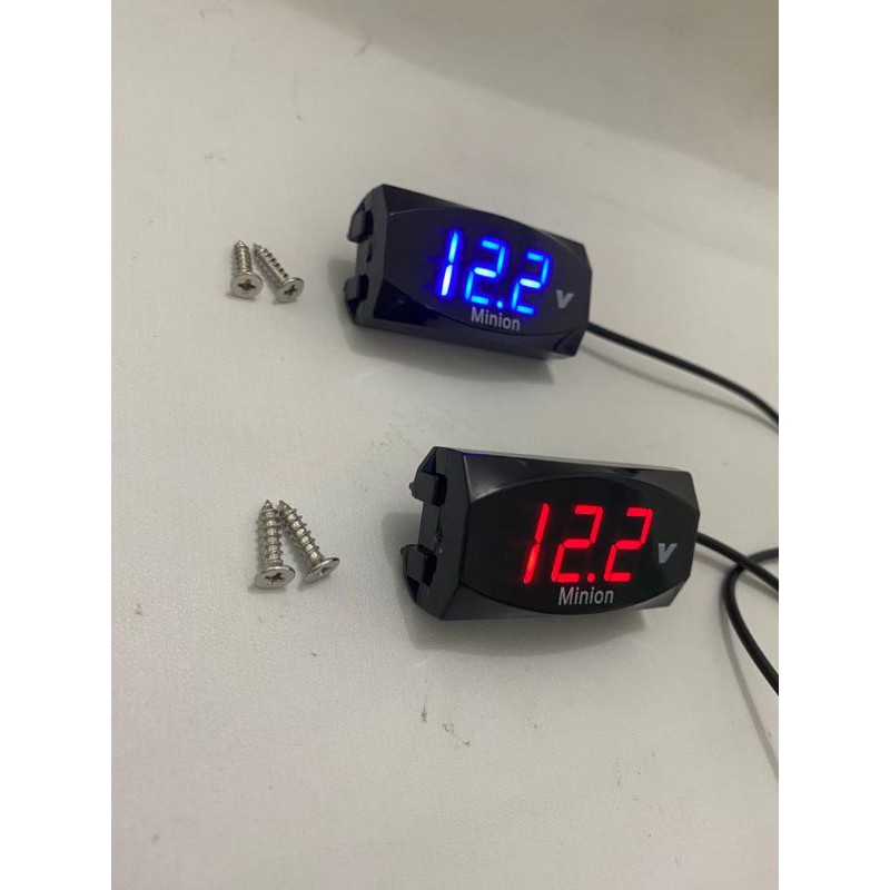 Jual Voltmeter I Voltmeter Aki I Pengukur Daya Aki I Volt Meter Aki 12