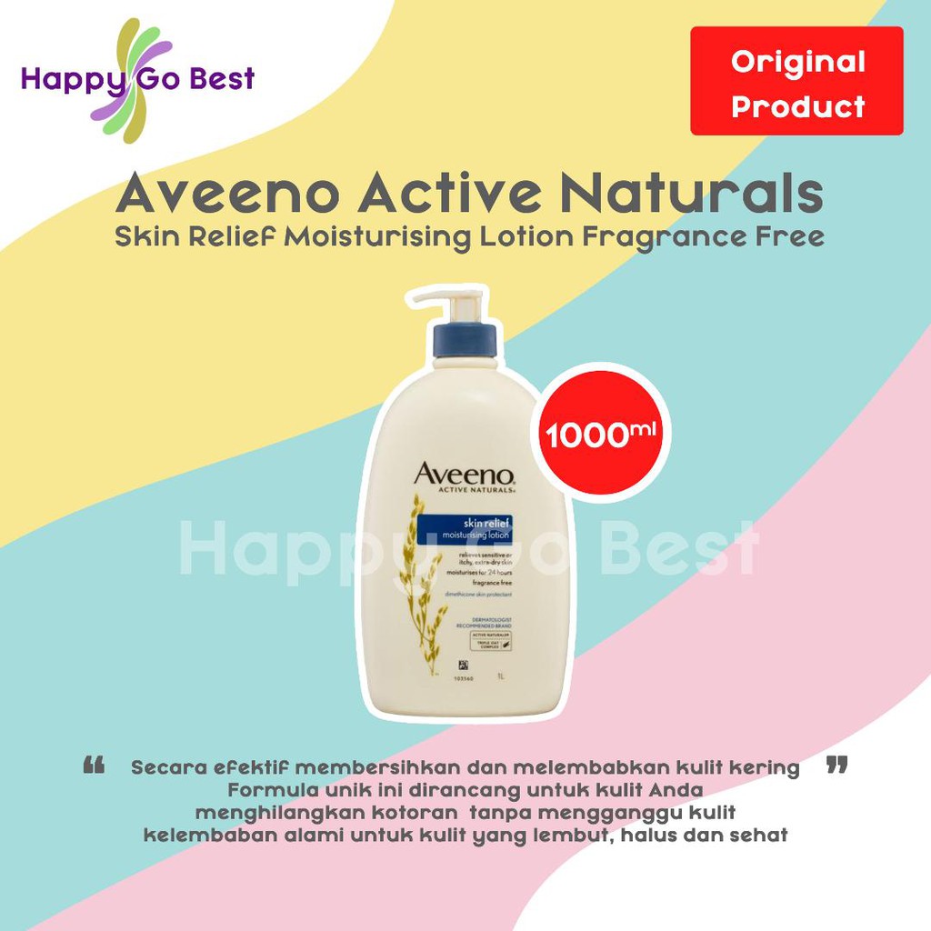 Jual Aveeno Active Naturals Skin Relief Moisturising Lotion Fragrance