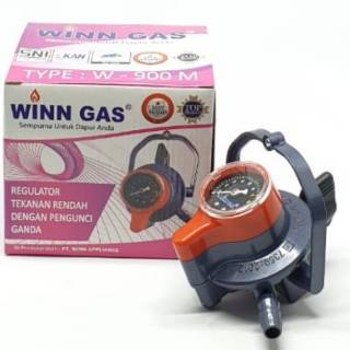 Jual SET Winn Gas W 900M METER Selang ORANGE 3 Lapis 2M 2 Klem