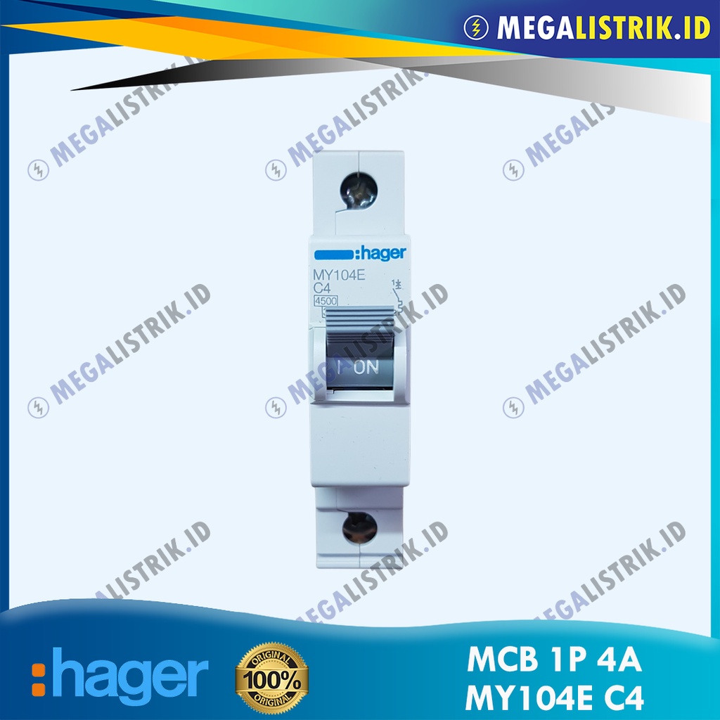 Jual Hager Mcb P A Phase Ampere A Ka Sni My E C