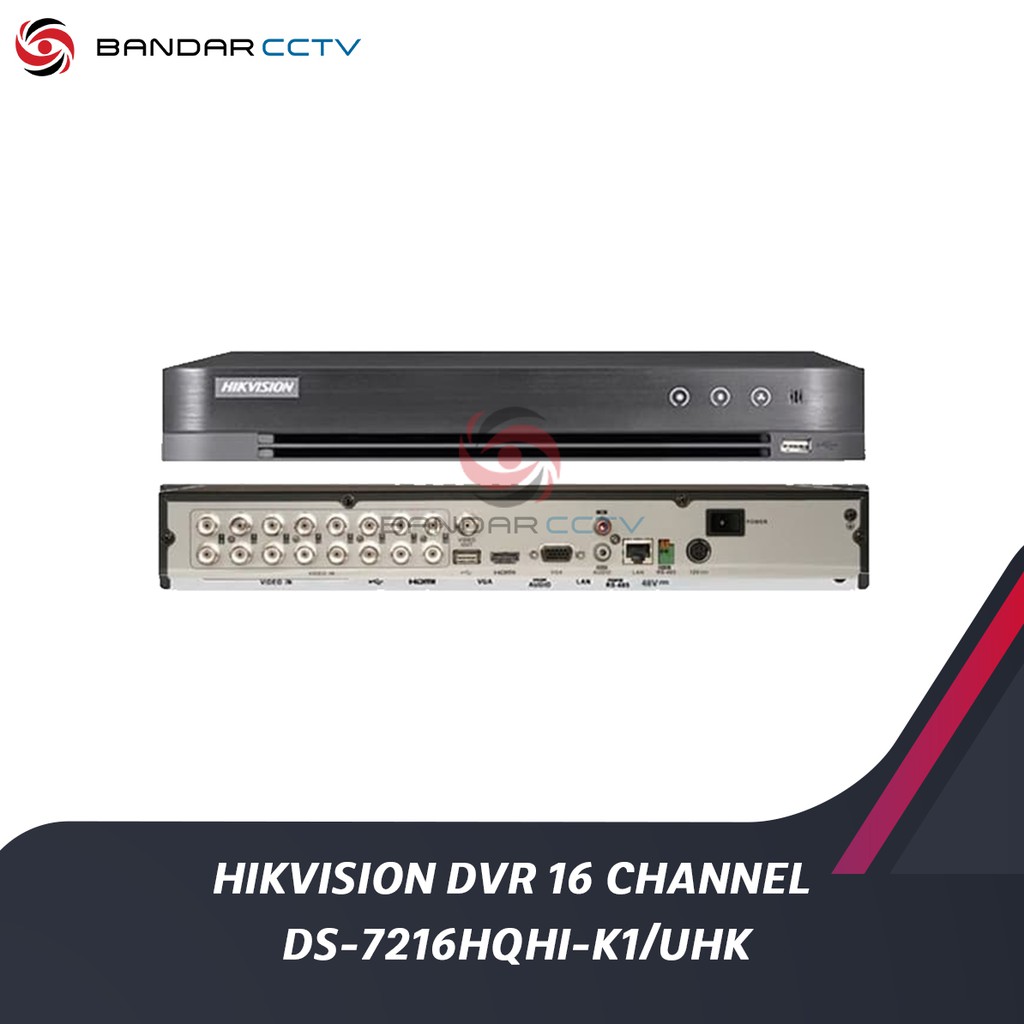 Jual Dvr Hikvision Channel Ds Hqhi K Uhk Indonesia Shopee Indonesia