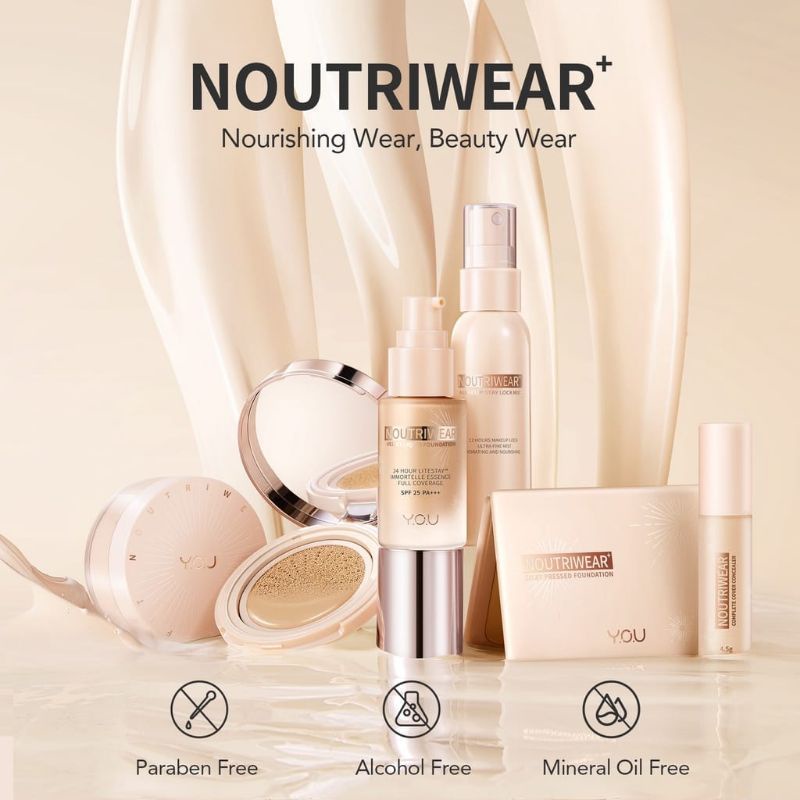 Jual You Noutriwear Airy Fit Loose Powder Airy Smooth Formula Hours