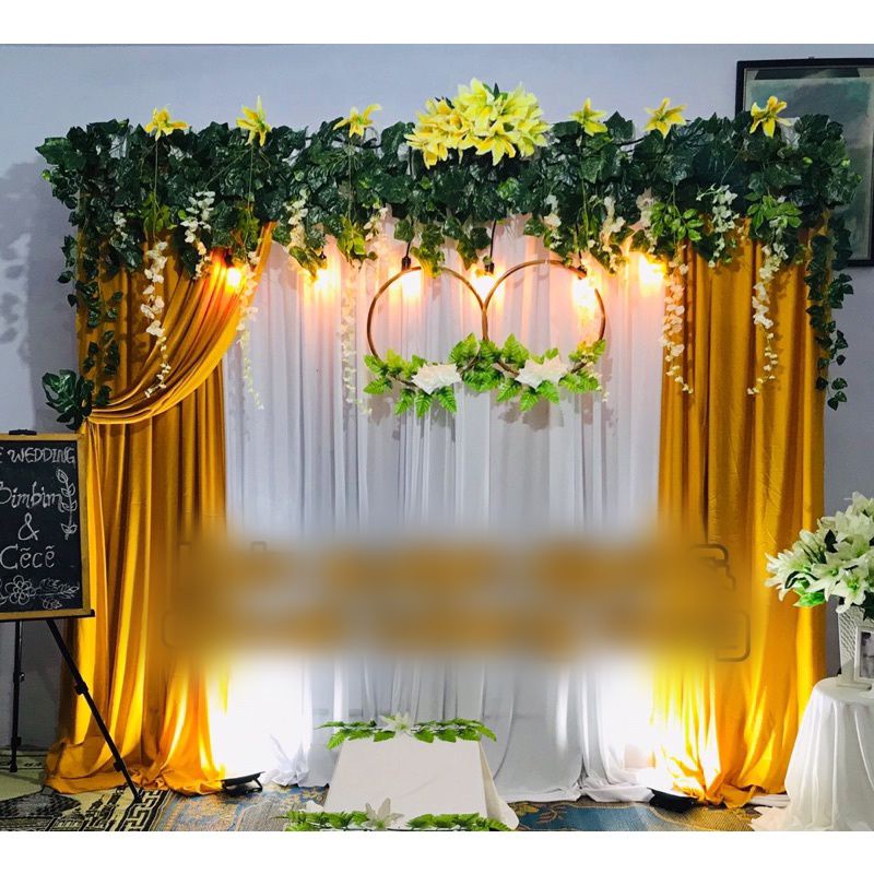 Jual Paket Dekorasi Backdrop Photobooth Akad Photobooth Lamaran