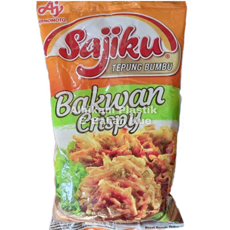 Jual Sajiku Tepung Bumbu Bakwan Crispy 90gr Shopee Indonesia