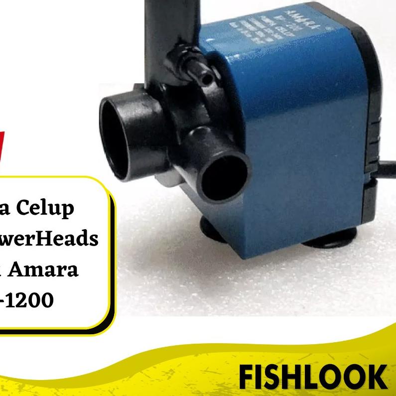 Jual Mesin Pompa Celup Power Head Amara WP 1200 WP1200 Aquarium