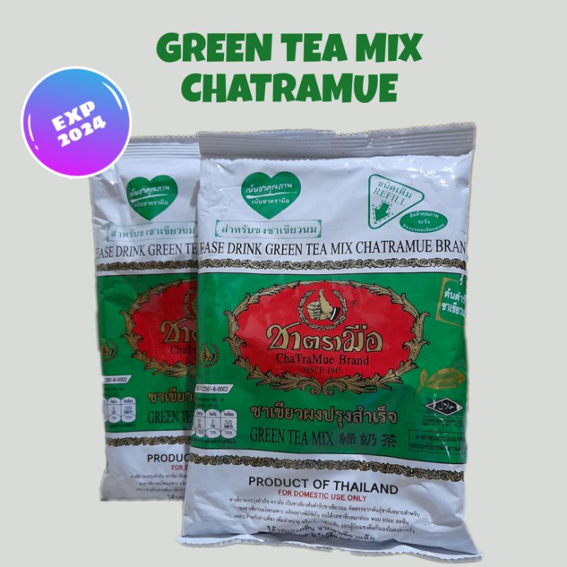 Jual Thai Tea Green Tea Chatramue Original Chatramue Hijau 200gr