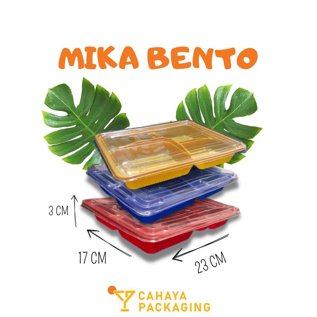 Jual Mika Bento Kotak Bento Tray Bento Box Bento Sekat Tutup