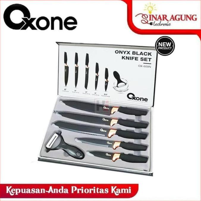 Jual Pisau Set Knife Set Oxone Black Onyx Onyx Hitam Ox N Ox