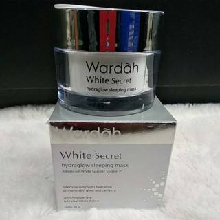 Jual WARDAH WHITE SECRET HYDRAGLOW SLEEPING MASK 30G Shopee Indonesia