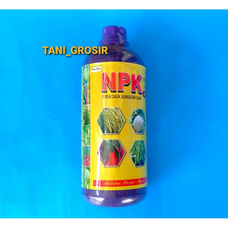 Jual Pupuk NPK Cair 1Liter ORIGINAL Plus ZPT Dan Asam Amino Indonesia