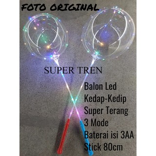 Jual Set Balon Led Rgb Lengkap Bobo Led Balon Lampu Tumblr Mode