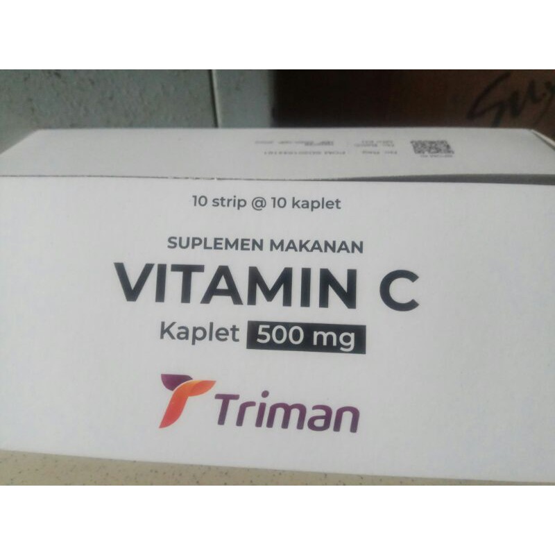 Jual Vitamin C Mg Triman Original Shopee Indonesia