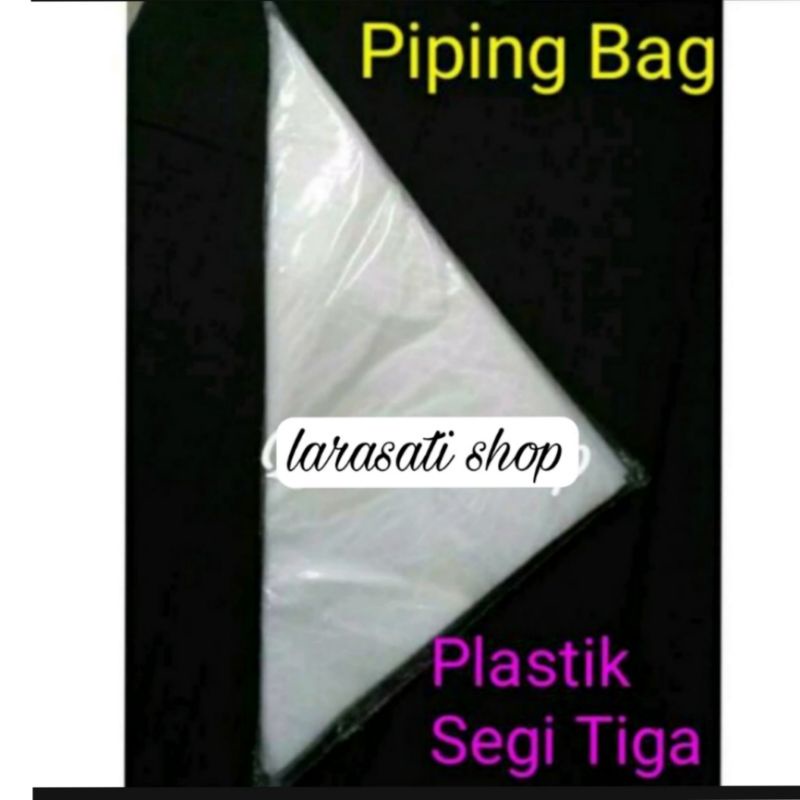 Jual Plastik Segitiga Piping Bag Lembar Shopee Indonesia