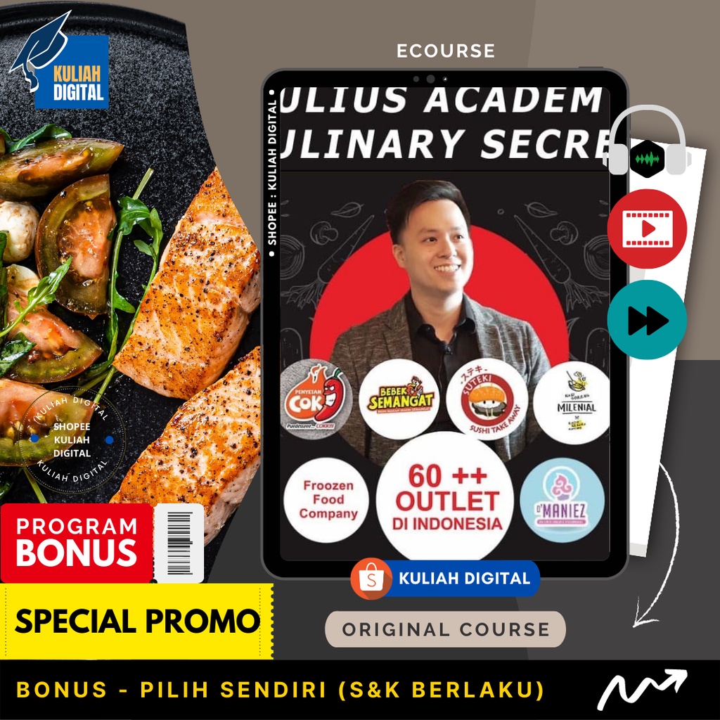 Jual Rahasia Sukses Bisnis Food And Beverage Julius Academy Cullinary