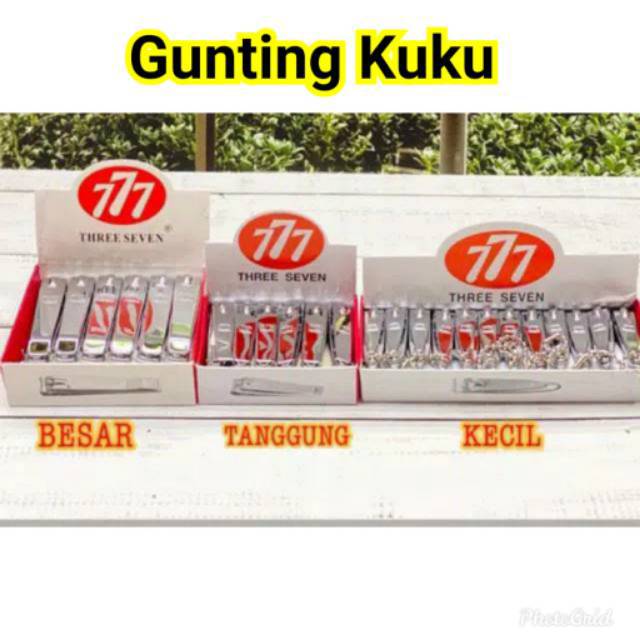 Jual Gunting Potong Kuku Nail Clipper Alat Pemotong Kuku Three