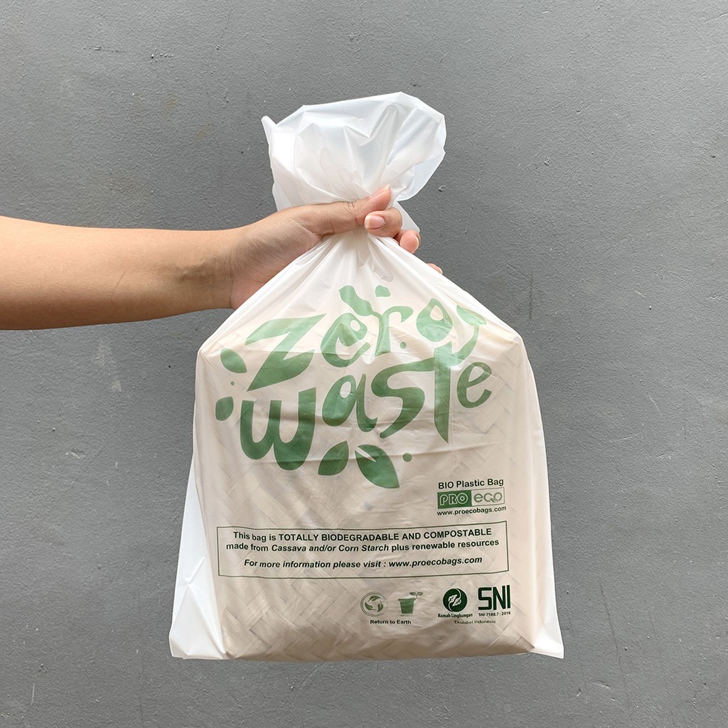 Jual Cassava Bag Kantong Plastik Ramah Lingkungan Mutlipurpose Bag