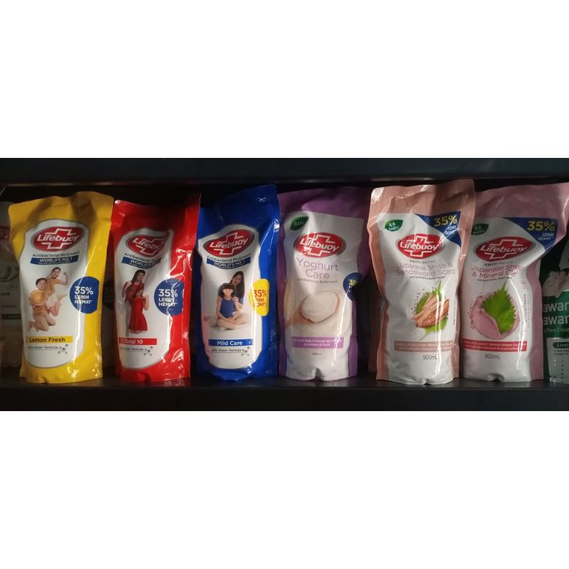 Jual Lifebuoy Sabun Cair Body Wash Refill Ml Ml Kemasan Baru