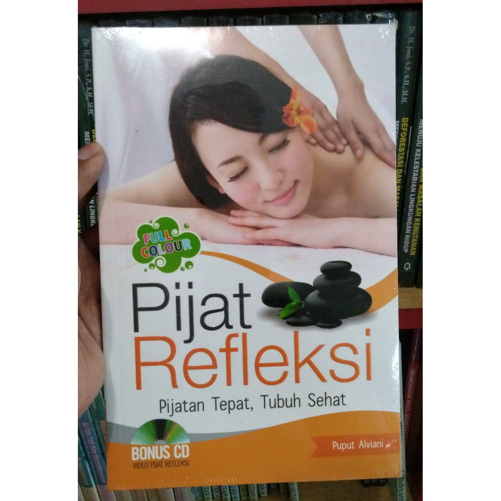 Jual Buku Pijat Refleksi Pijatan Tepat Tubuh Sehat Puput Alviani