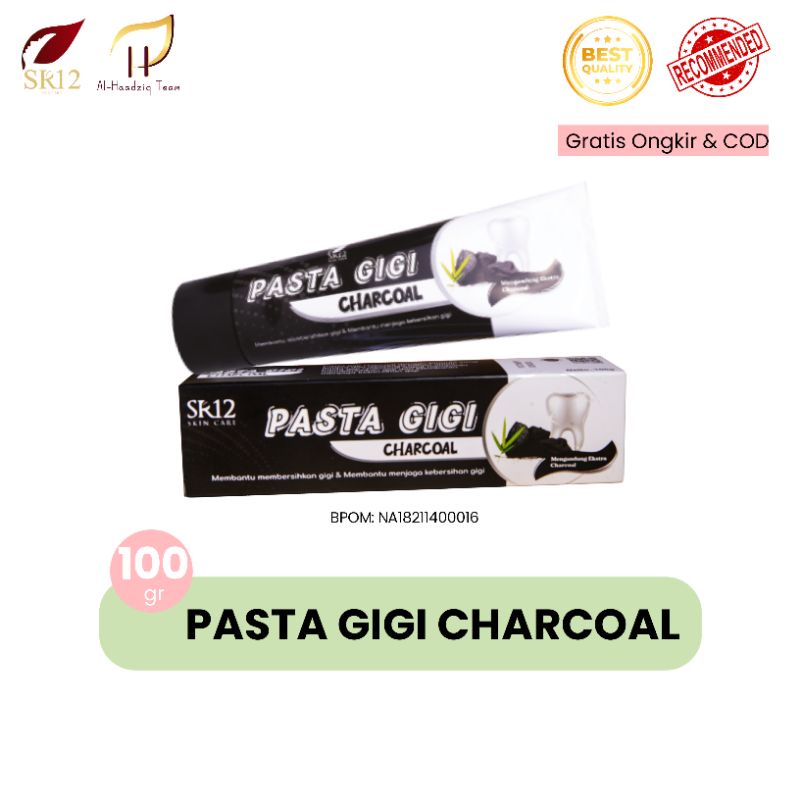 Jual SR12 100 ORI PASTA GIGI CHARCOAL Pasta Gigi Pemutih Gigi Alami