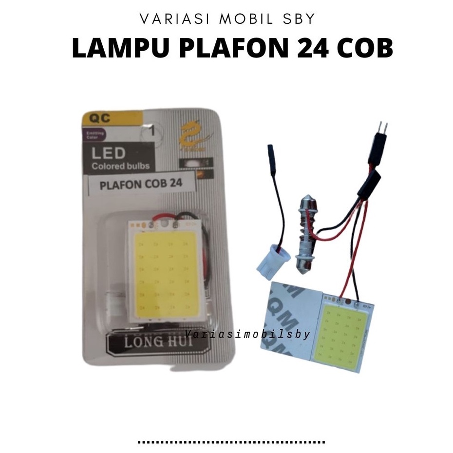 Jual Lampu Led Plafon Kabin Mobil Plasma 16 Cob 24 Cob 48 Titik Led