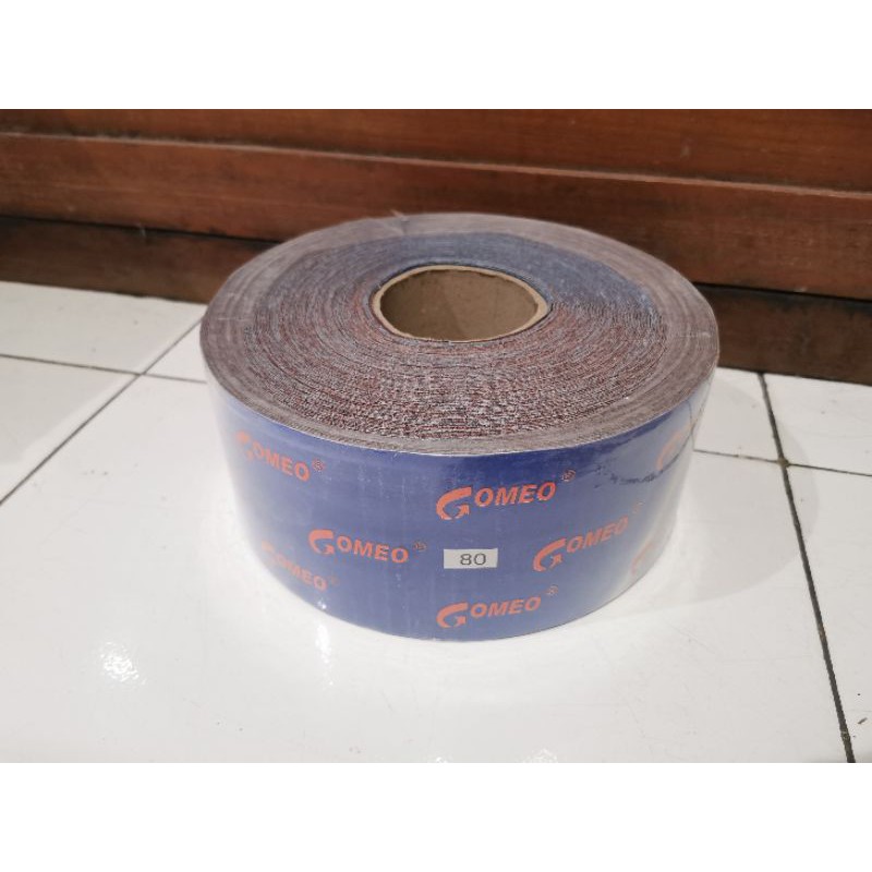 Jual Amplas Roll Kain Gomeo Grade Grit Meter Shopee Indonesia