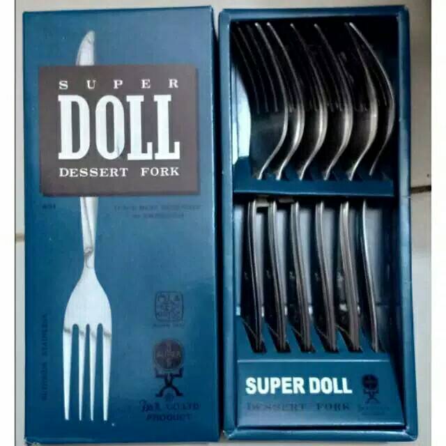 Jual Super Doll Garpu Sendok Makan Isi Pcs Produk Original Shopee