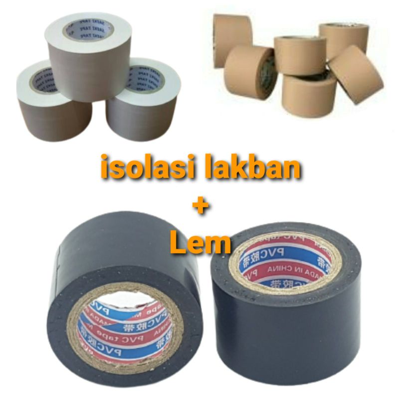 Jual Isolasi Lakban AC Lem Pembalut Pipa Ac Ada Lem Duct Tape Dengan