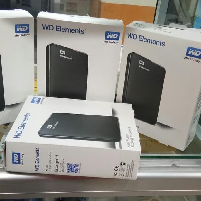 Jual Hardisk Hdd Ex External Tb Merek Wd Original Penyimpan Data