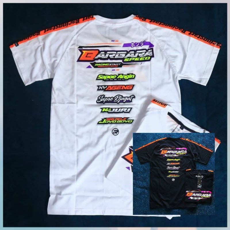 Jual Kaos Barbara Speed Original Kaos Racing Start Kaos Herex Free